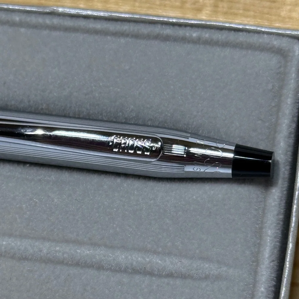 Cross Century Lustrous Chrome 0.5mm Mechanical Pencil 350305 with Box Vintage